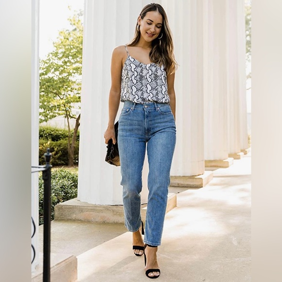 Amazon - The Drop Women's Python Print Cami by Kathleen Barnes - Picture 3 of 6